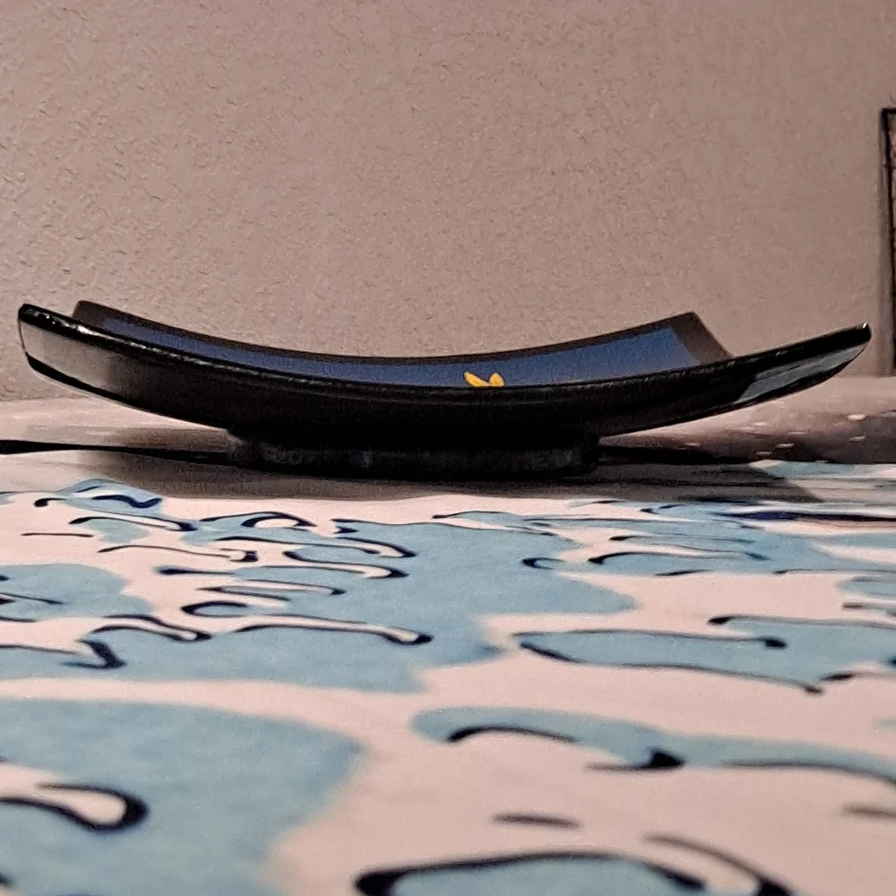 💰SALE 💰 Asian Lacquered Wood Tray - Picture 5 of 7